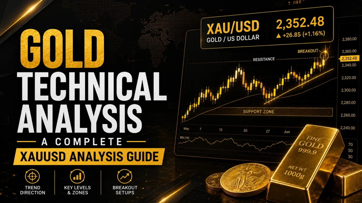 Gold Technical Analysis: A Complete XAUUSD Trading Guide